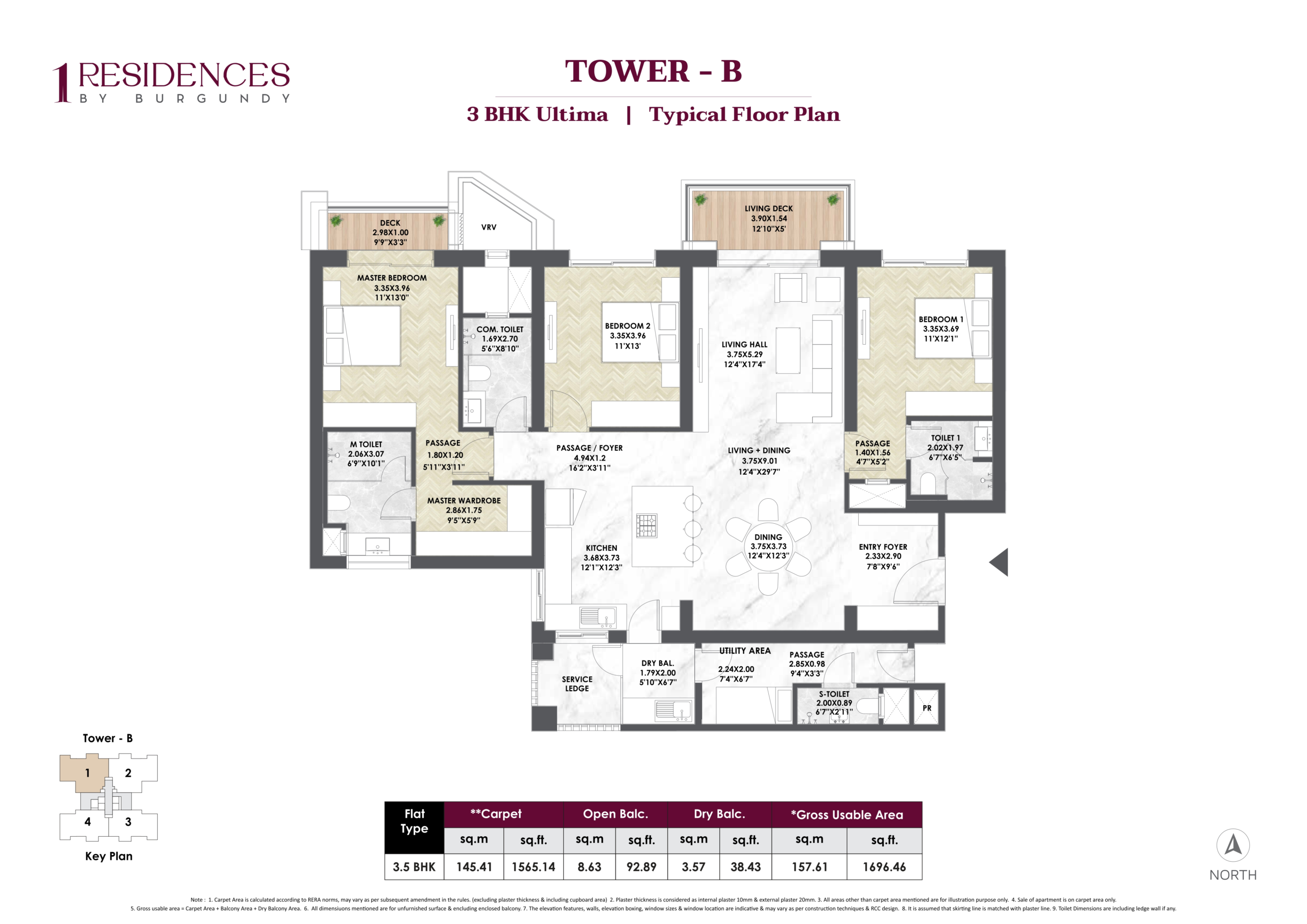 Unit Plan Final Layout Tower B_page-0001