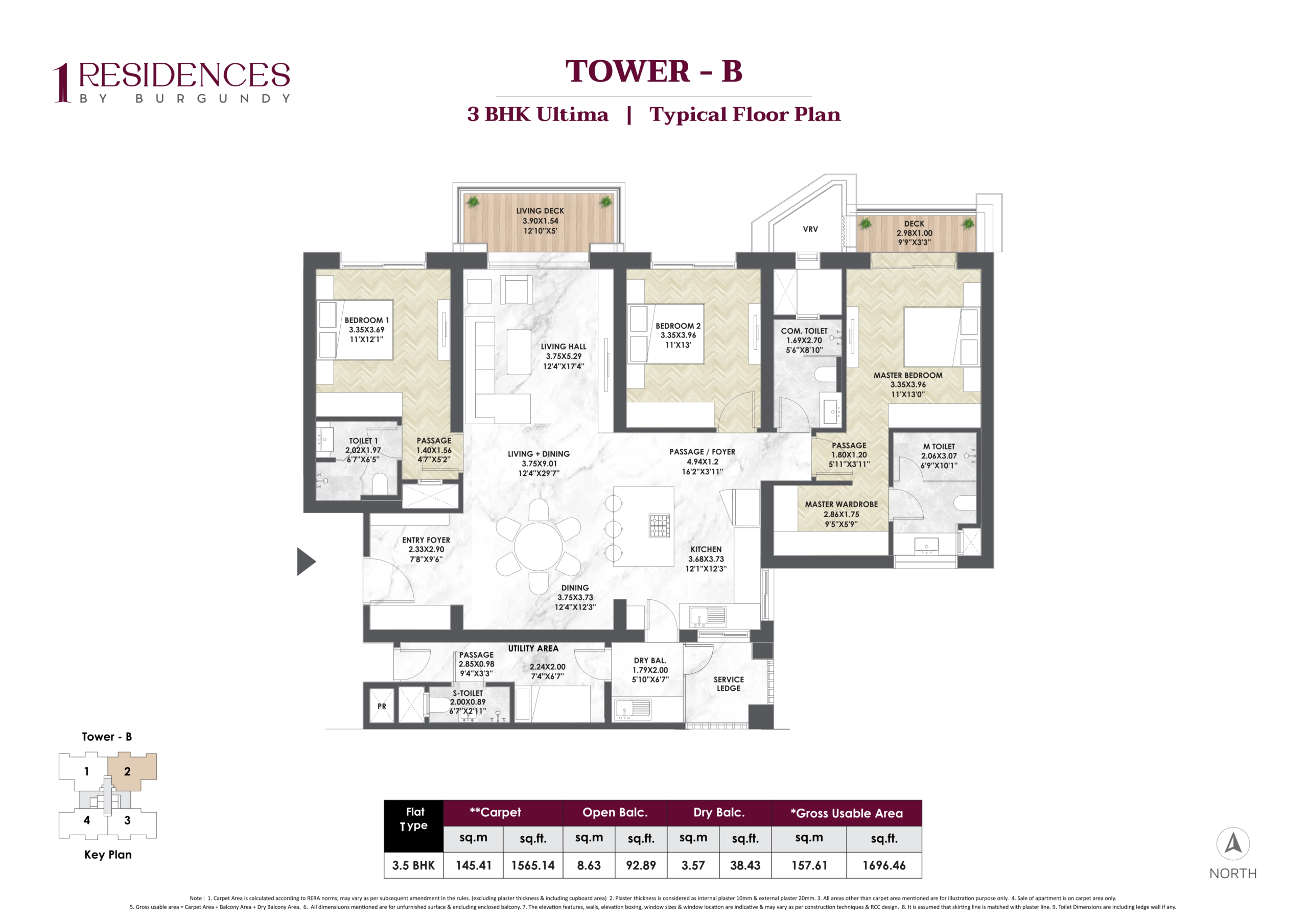 Unit Plan Final Layout Tower B_page-0002